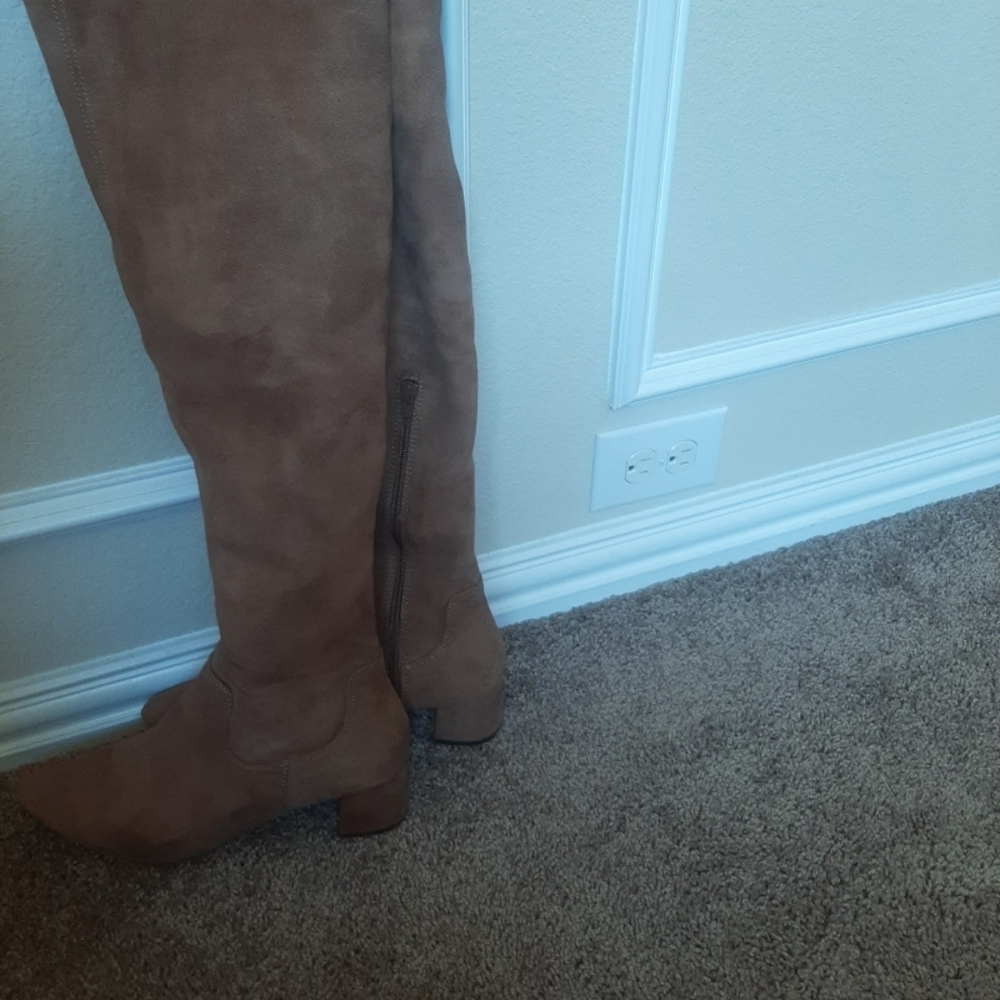 Rialto Brown Over the Knee Boots - Picture 11 of 13